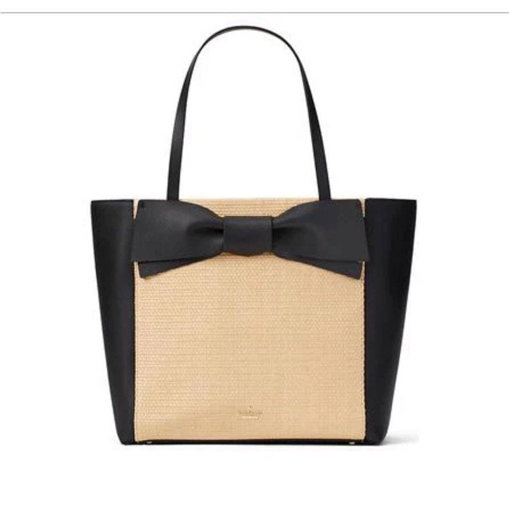 kate spade “Olive Drive Straw Savannah Tote”